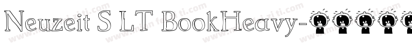 Neuzeit S LT BookHeavy字体转换